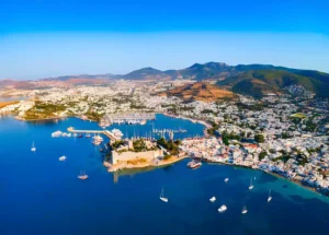 Bodrum Yarımadası Bodrum Türkiye Ege kıyıları ve Bodrum Yarımadası