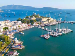 Bodrum koyları ve Ege Denizi Bodrum Yarımadası coğrafyası koyları ve Ege Denizi